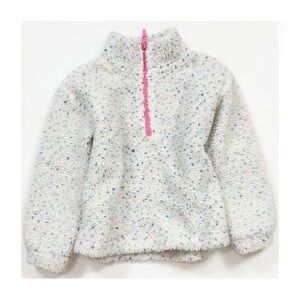 J. Crew Crewcuts Long Sleeve Sherpa Half-Zip Top